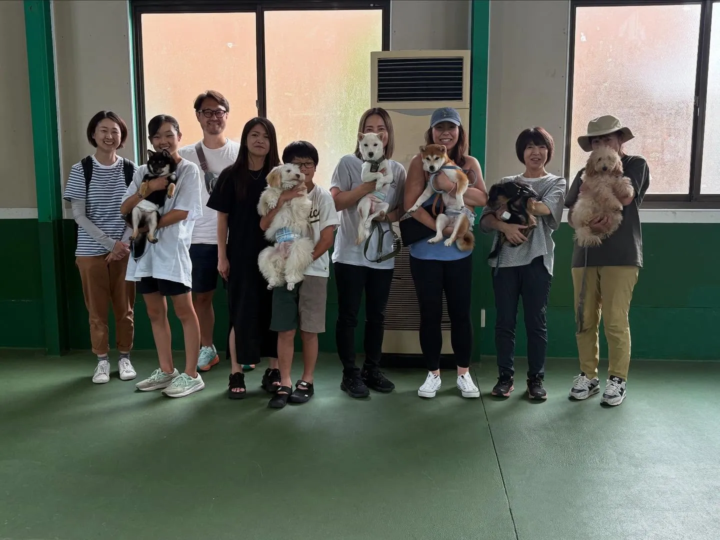 ８月１６日パピースクール