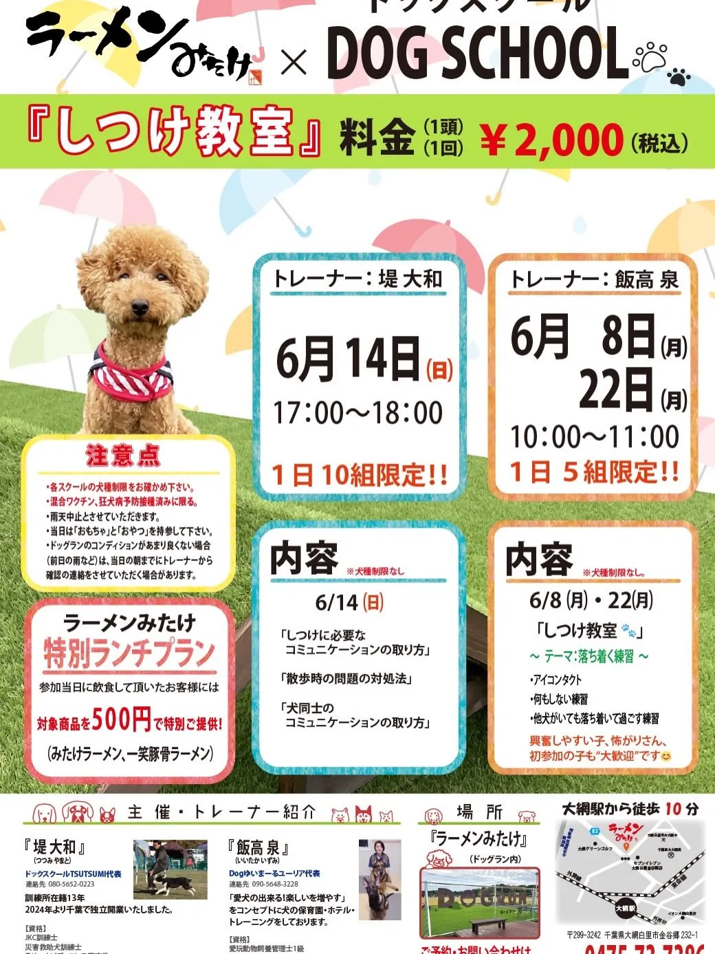 6月の予定